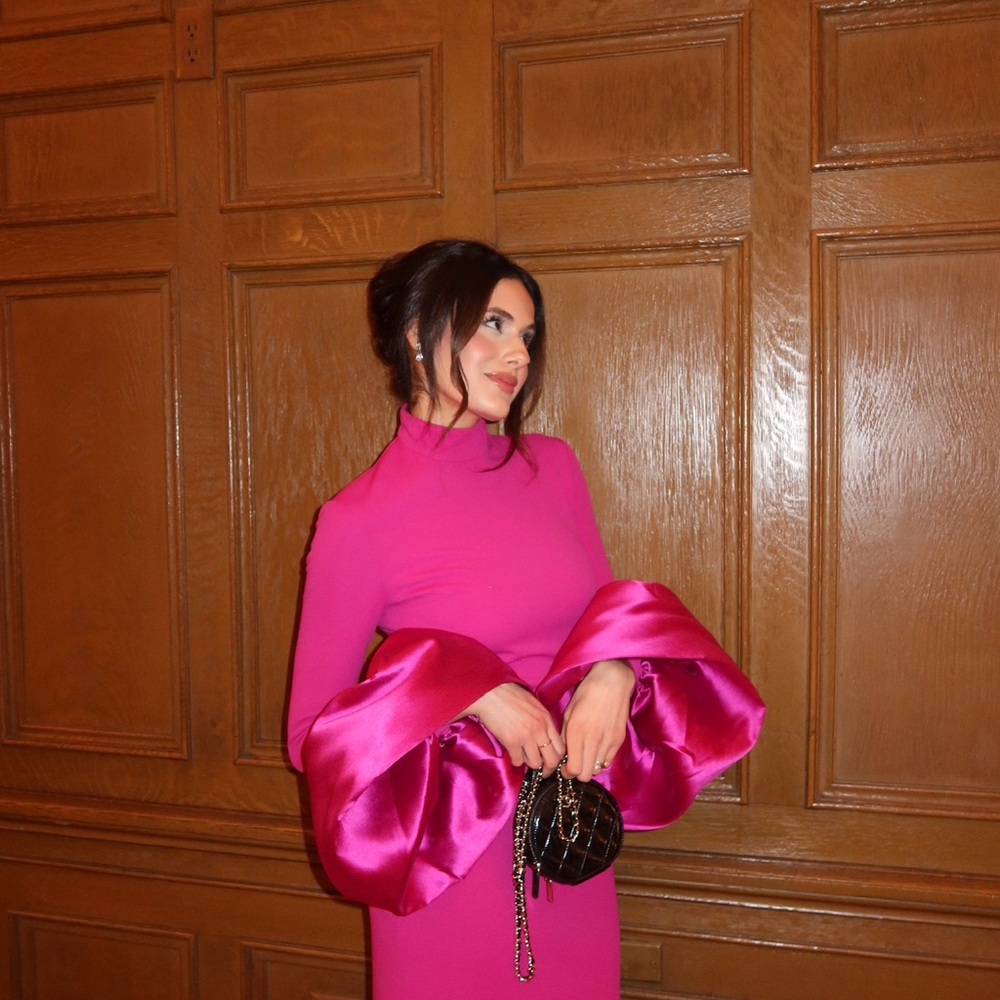 Solace London Pink Maxi Dress